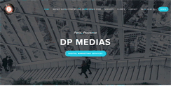 Desktop Screenshot of dpmedias.com